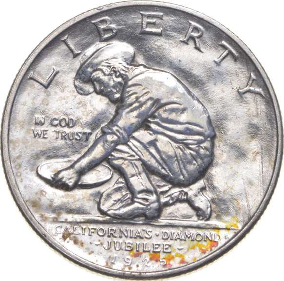 1925-S California Diamond Jubilee Commemorative Half Dollar