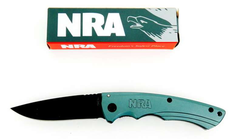 NRA Single Blade Pocket Knife - NIB