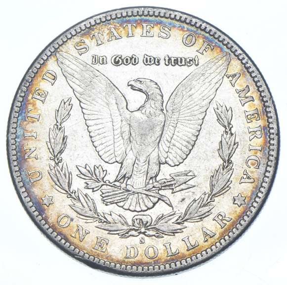 1896-S Morgan Silver Dollar