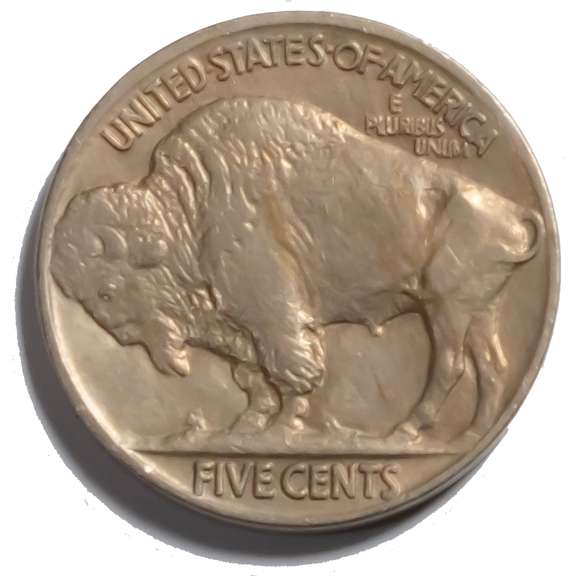 Choice BU 1915 Buffalo Nickel