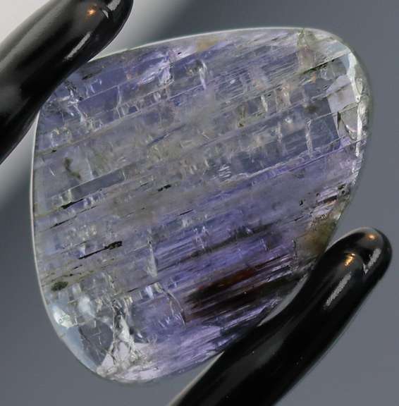 Flat Rose Cut! 12.01ct violet blue Tanzanite