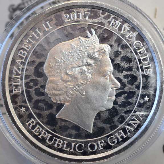 2017 Ghana African Leopard Lot Of 4