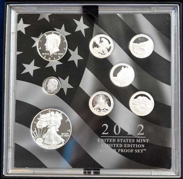 2012 United States Mint Limited Edition Silver Proof Set