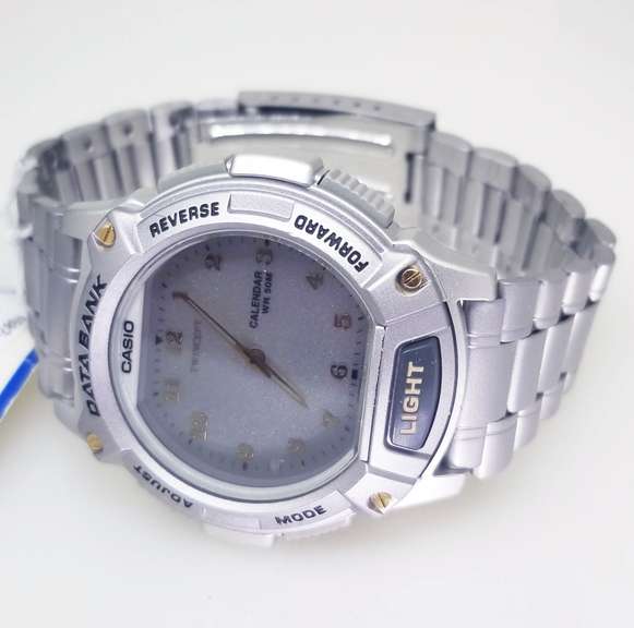 Casio Databank digital/analog watch with calander, alarm, stopwatch and more.