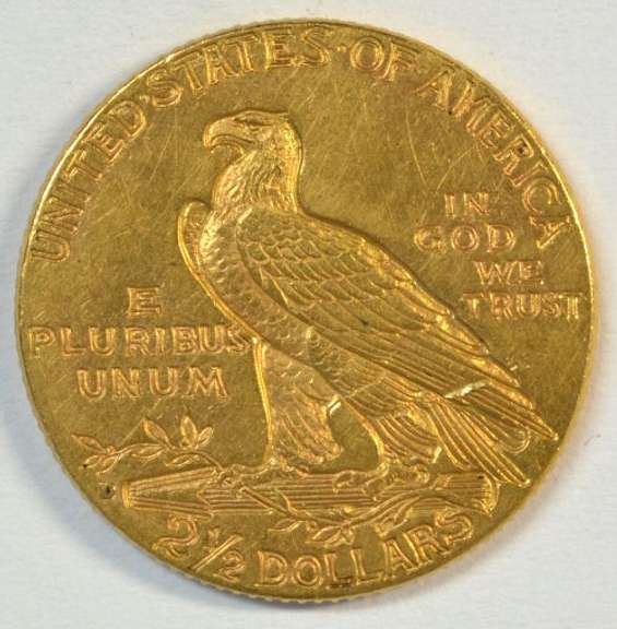 Very Choice BU 1927 US $2.50 Indian Gold Piece