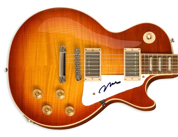 Muhammad Ali Autographed Signed 6-string Les Paul Guitar ACOA