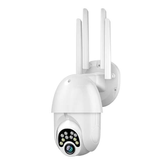 1080P 10 LED 5X Zoom Four-antenna HD PTZ IP Camera