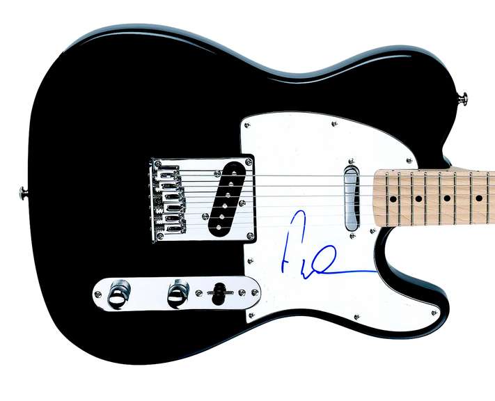 Ray Davies The Kinks Autographed Signed Guitar ACOA