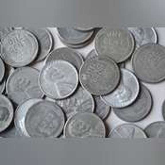 100 WWII Steel Cents