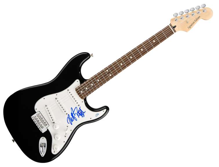 Mike Portnoy Dream Theater Autographed Signed Guitar ACOA