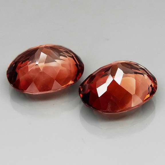 Stunning 11.97ct pair of Imperial Topaz