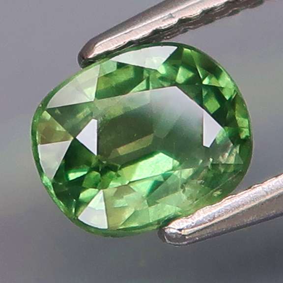 Heated only! 1.21ct natural green Australian Sapphire