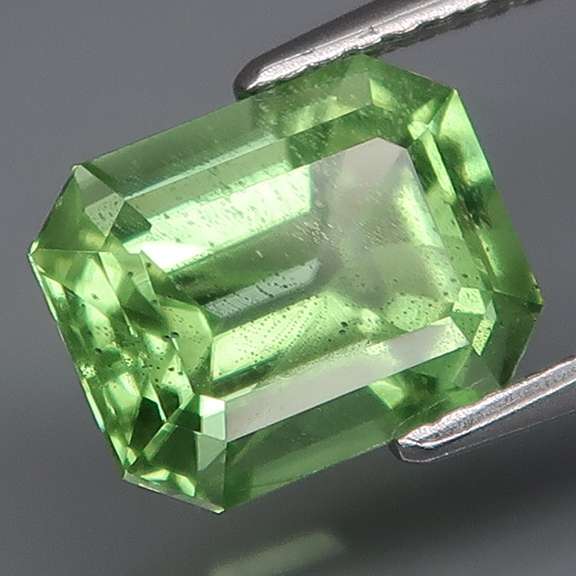 Substantial 3.40ct spring green Peridot