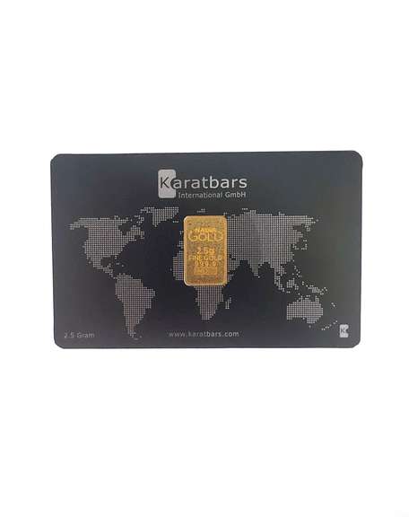 2.5 Gram Gold Bar