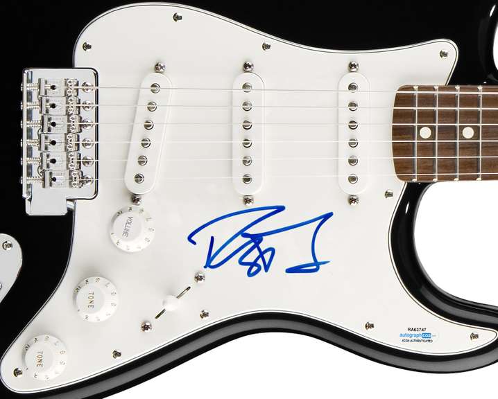 Rob Thomas Autographed Signed Guitar ACOA