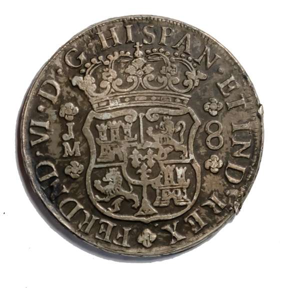 Mexico 1756 Pillar Dollar