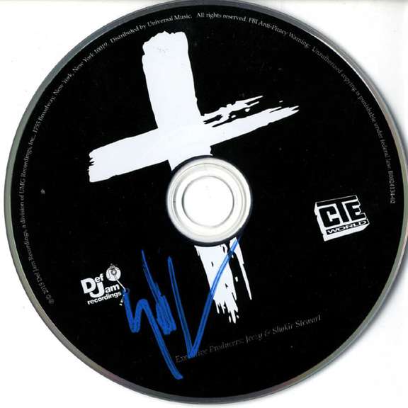 Jeezy Autographed Signed Cross CD ACOA