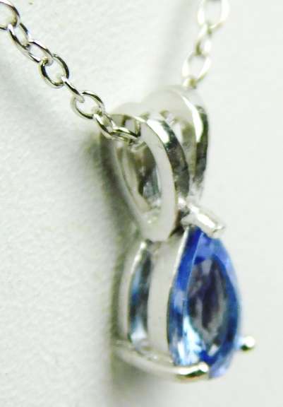 Sterling Tanzanite Necklace
