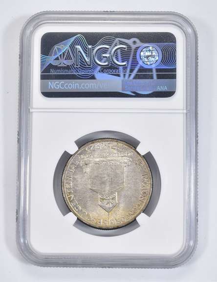 MS66 1925 Lexington Concord Commemorative Half Dollar - Graded NGC