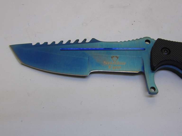 Snake Eye Tactical Heavy Duty Fix Blade Knife 8.5 inches With Case