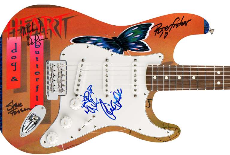 Heart Autographed Signed Dog & Butterfly Album LP CD Photo Graphics Guitar ACOA