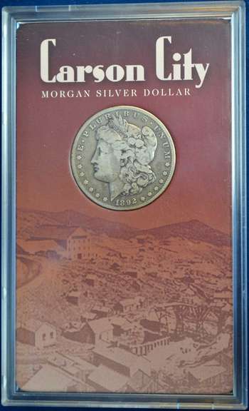 1892-CC Morgan Silver Dollar Circulated