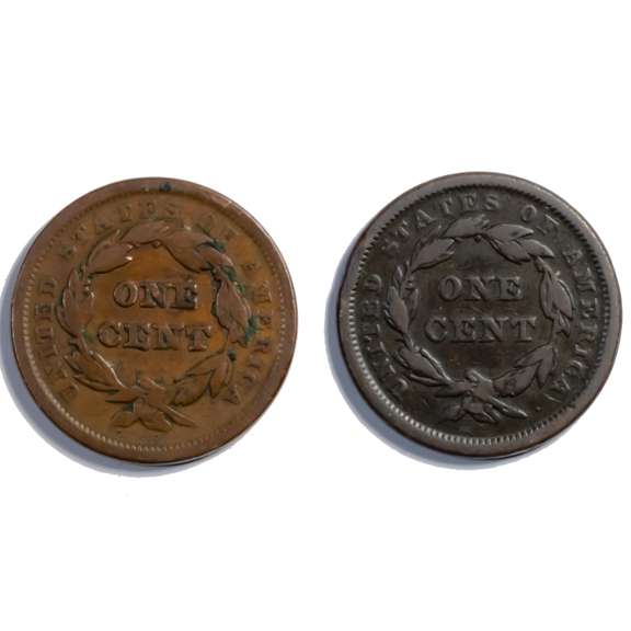 1840 & 1841 Large Cents