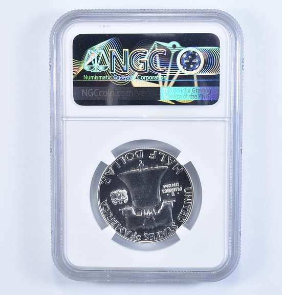 PF69 1957 Franklin Half Dollar - Graded NGC