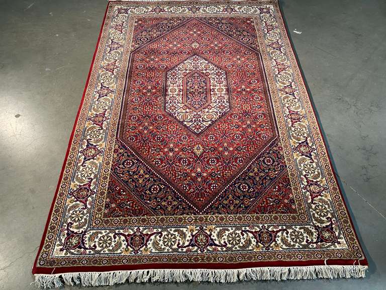 FINE PERSIAN BIDJAR DESIGN RUG 4x6