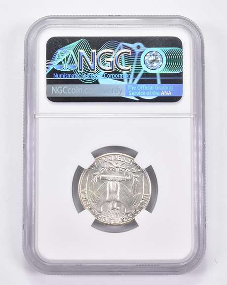 MS62 1935-S Washington Quarter - Graded NGC