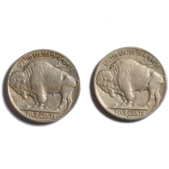 1930 P &S Near Unc Buffalo Nickels