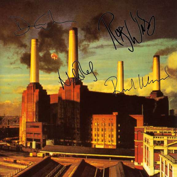Pink Floyd Autographed Facsimile Signed Album LP