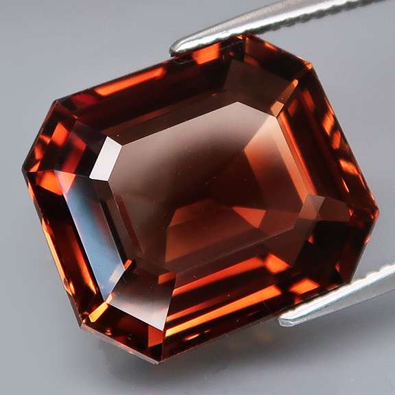 Simply stunning 19.82ct emerald cut Imperial Topaz
