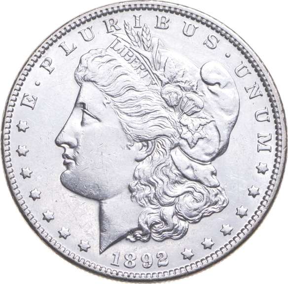 1892 Morgan Silver Dollar