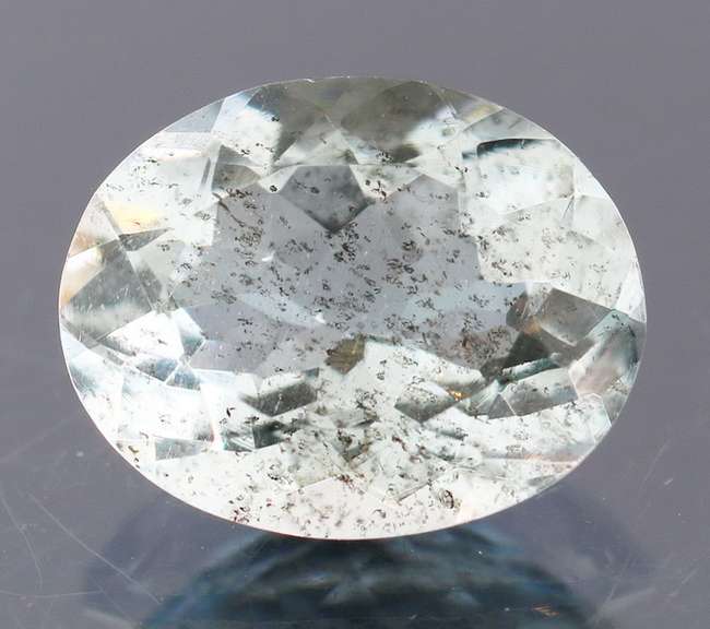 Gorgeous 2.81ct untreated platinum blue Aquamarine