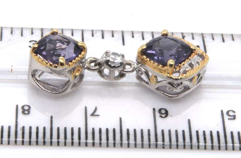 Sterling Silver Gemstone Charm Pendant