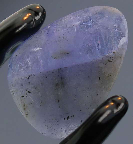 Flat Rose Cut! 5.9ct violet blue Tanzanite