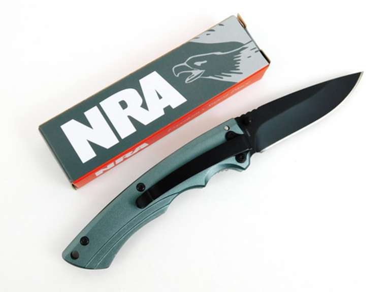 NRA Single Blade Pocket Knife - NIB