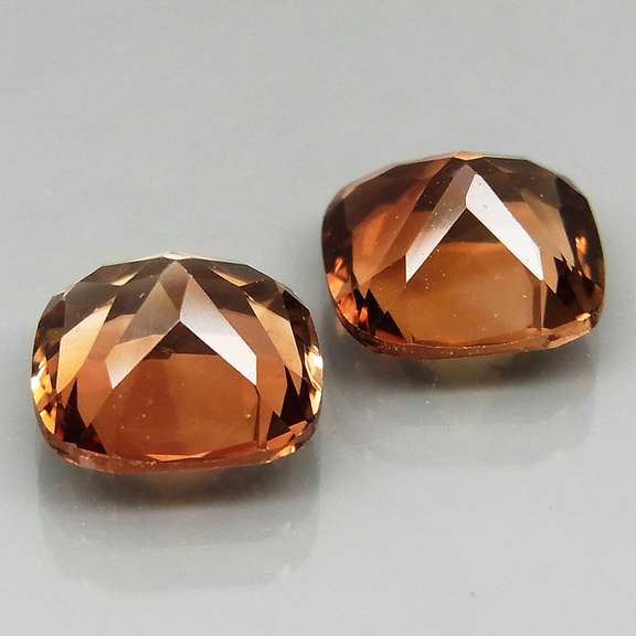Regal 7.46ct Imperial Topaz Pair