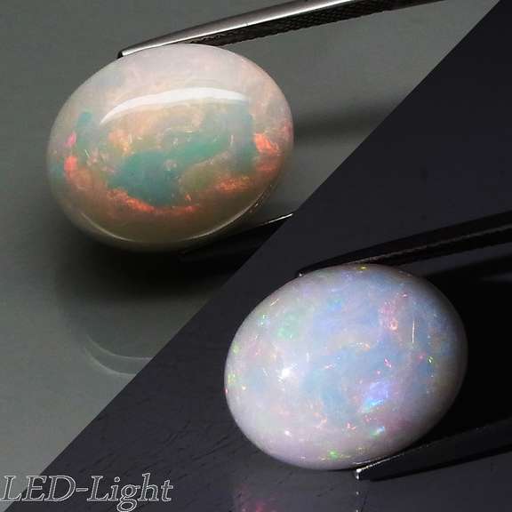 Huge 14.31ct full body flashing Welo Opal