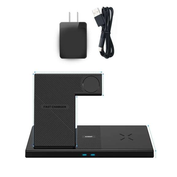 Folding Wireless Charging Station Wireless