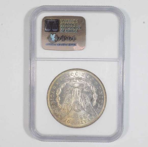 MS63 1884-O Morgan Silver Dollar - Binion Collection - Graded NGC