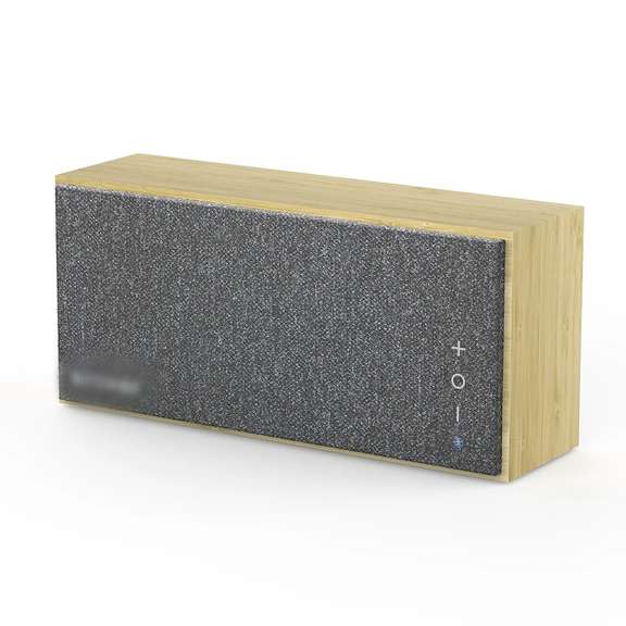 Bamboo Bluetooth Speaker with Bamboo Material