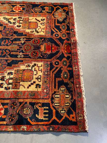 Stunning Vintage Persian Rug 4.5x9.4