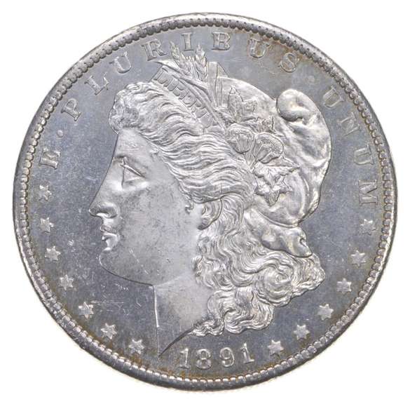 1891-S Morgan Silver Dollar