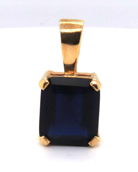 Sterling Silver Gemstone Pendant