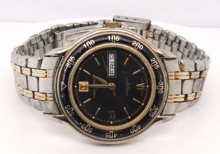 Ted Lapidus Day Date Watch