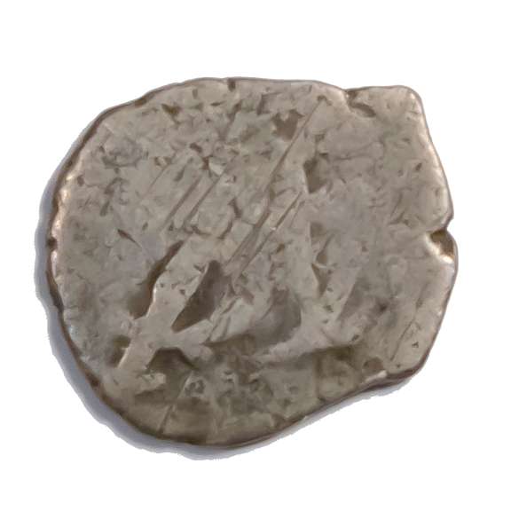 Spanish Colonial Cob 17 th 18 th Century 1/2 Real