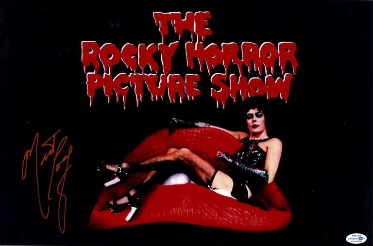Rocky Horror Meat Loaf Autographed Signed 12x18 Poster Photo Exact Video Proof ACOA