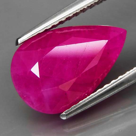 Ravishing top violet pink 4.93ct ruby -Heated only!